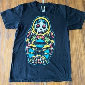 Johnny Cupcakes RUSSIAN NESTING DOLL tshirt